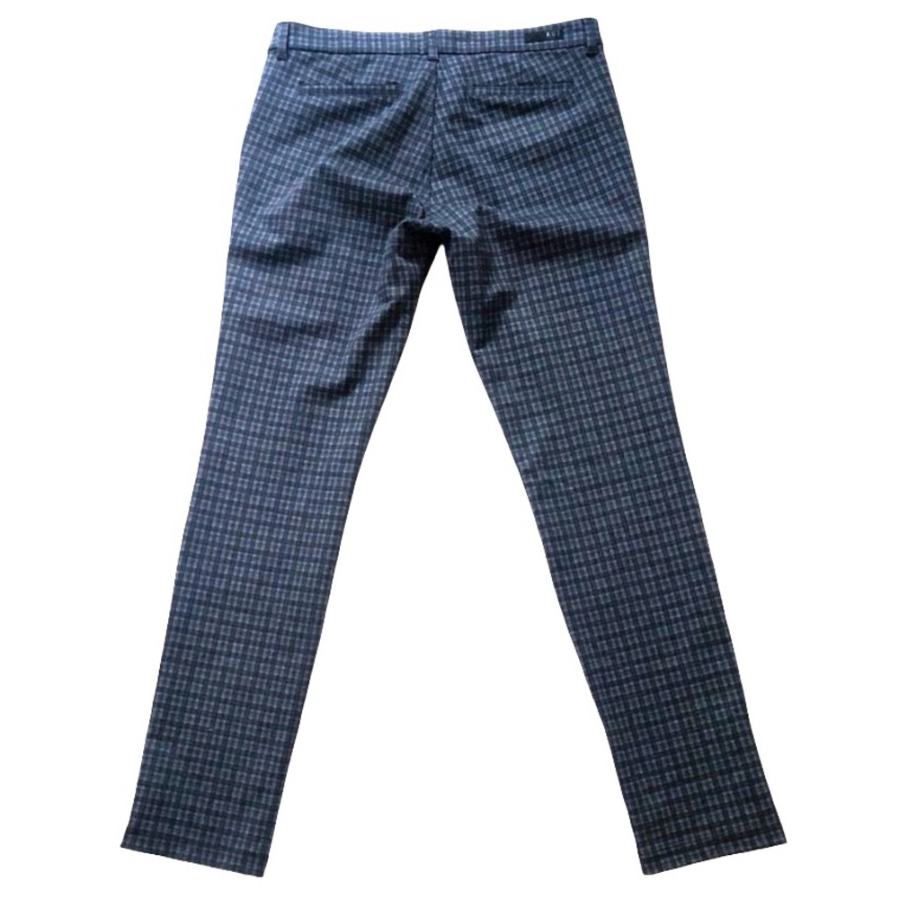 Kut From The Kloth NWOT Elyse Printed Slim Straight Leg Pant Dark Grey Size 12 - Picture 4 of 9
